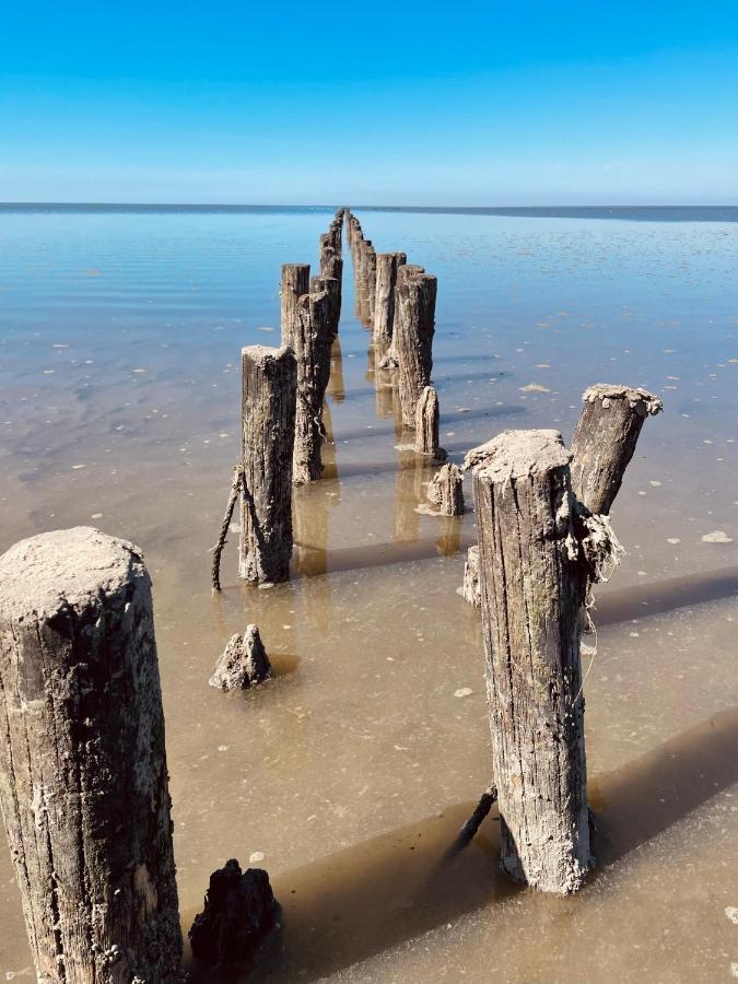 Ferienwohnung „Deichgefluester“ Nahe Der Nordsee マルネ  エクステリア 写真